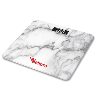 Foto 1 | Báscula Wellpro Digital de Vidrio Mármol Wp108