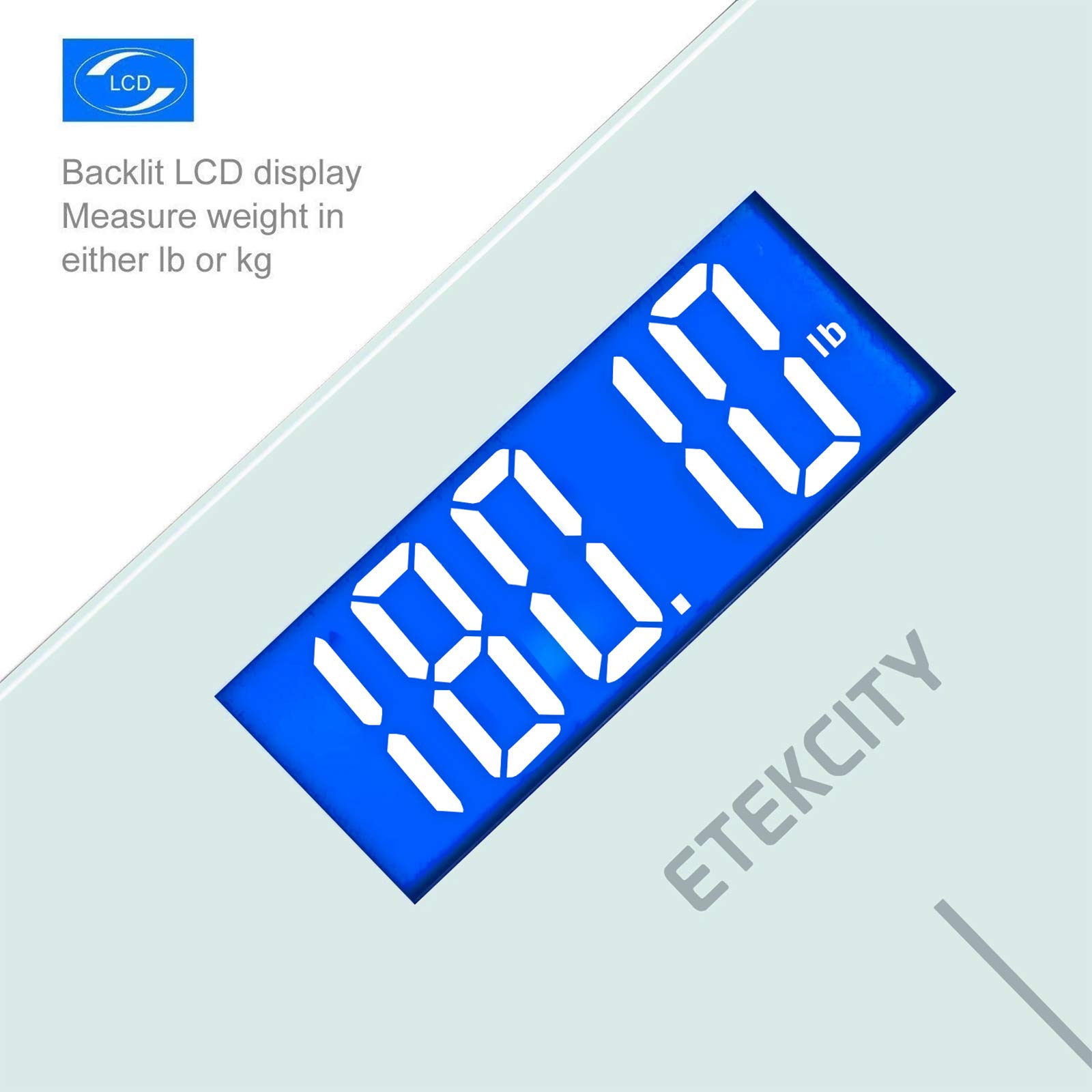 Foto 2 | Báscula Eléctrica Digital De Baño Etekcity Para Peso Corporal - Venta Internacional.
