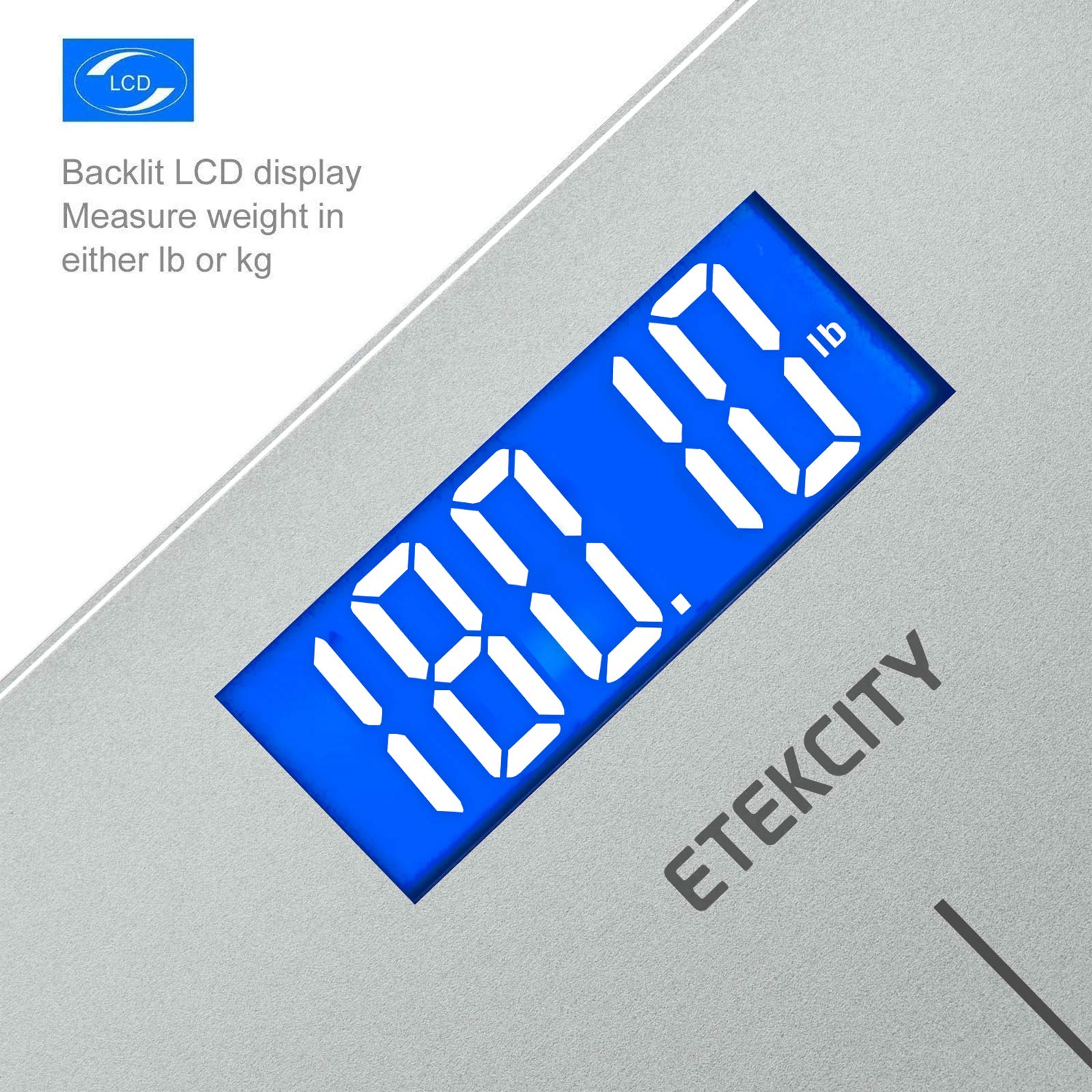 Foto 2 | Báscula Eléctrica Digital De Baño Etekcity Para Peso Corporal - Venta Internacional.