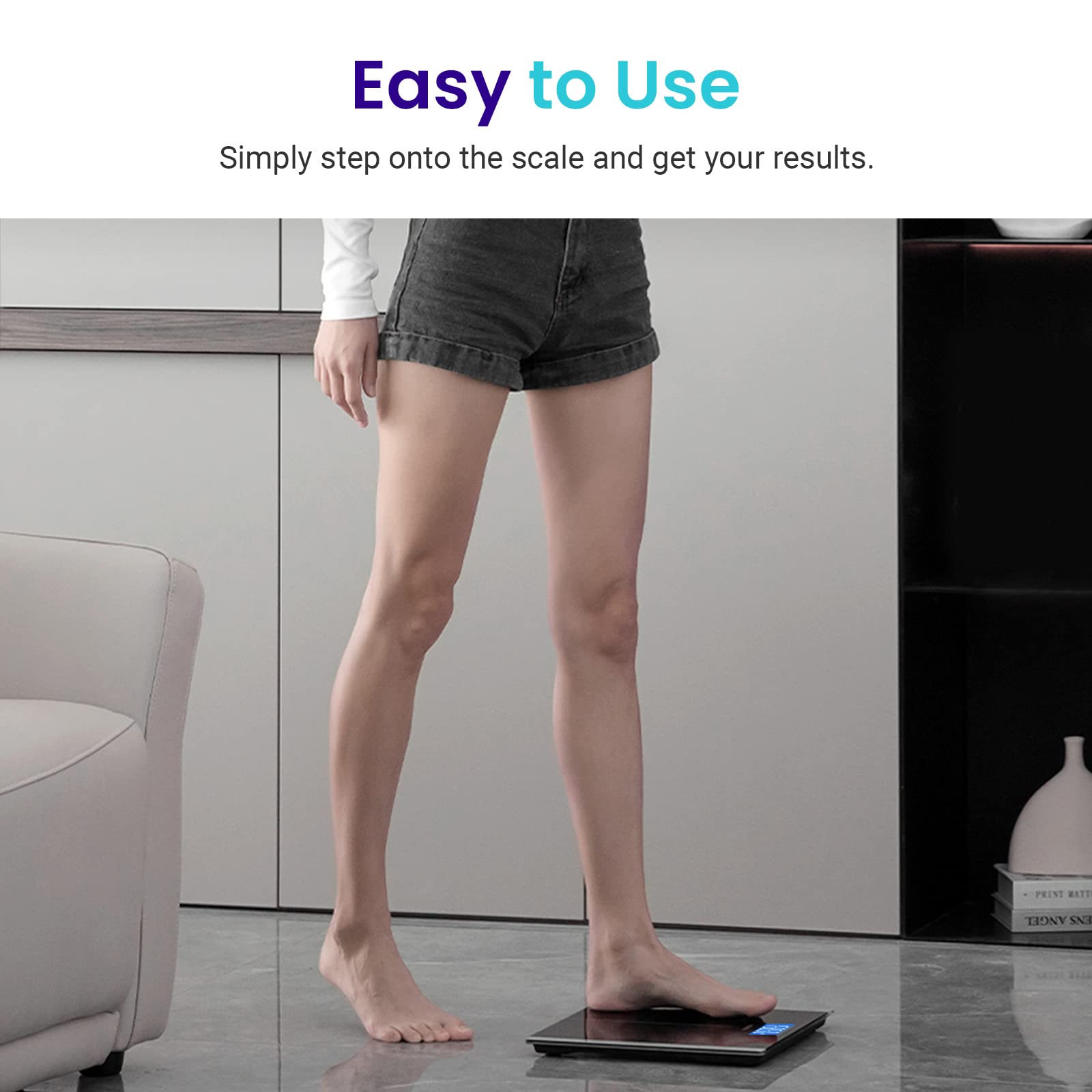 Foto 7 pulgar | Báscula De Baño Etekcity De Alta Precisión Para Un Peso Corporal De 180 Kg - Venta Internacional.