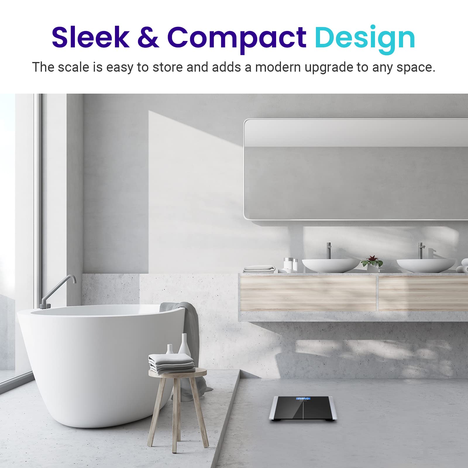 Foto 8 pulgar | Báscula De Baño Etekcity De Alta Precisión Para Un Peso Corporal De 180 Kg - Venta Internacional.