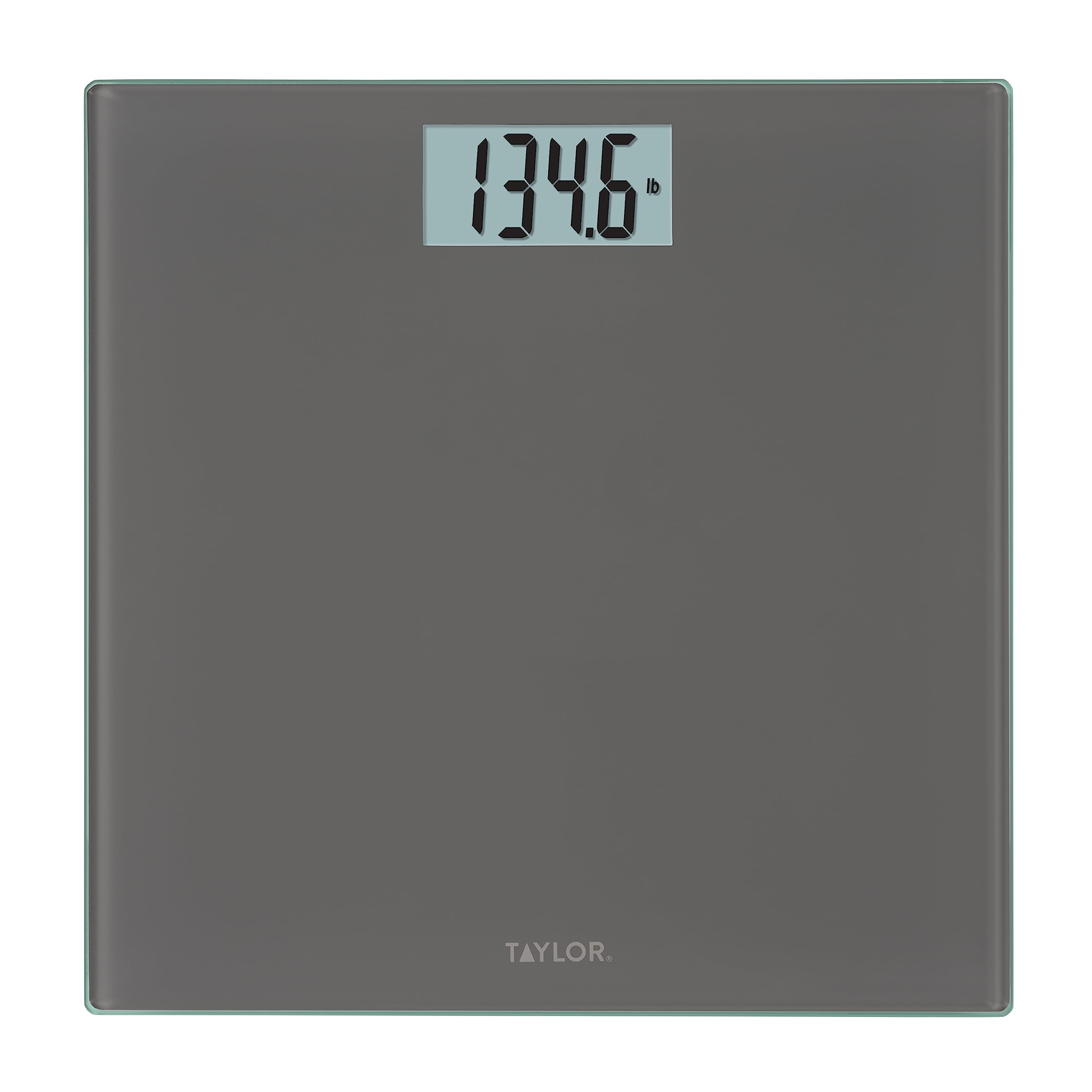 Báscula Digital Taylor de Peso Corporal con Capacidad para 400 Kg Gris- Venta Internacional