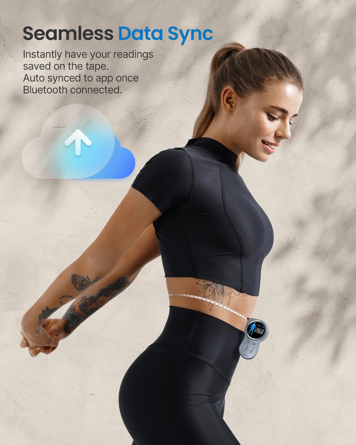 Foto 8 pulgar | Cinta Métrica Corporal Inteligente Renpho Bluetooth - Venta Internacional