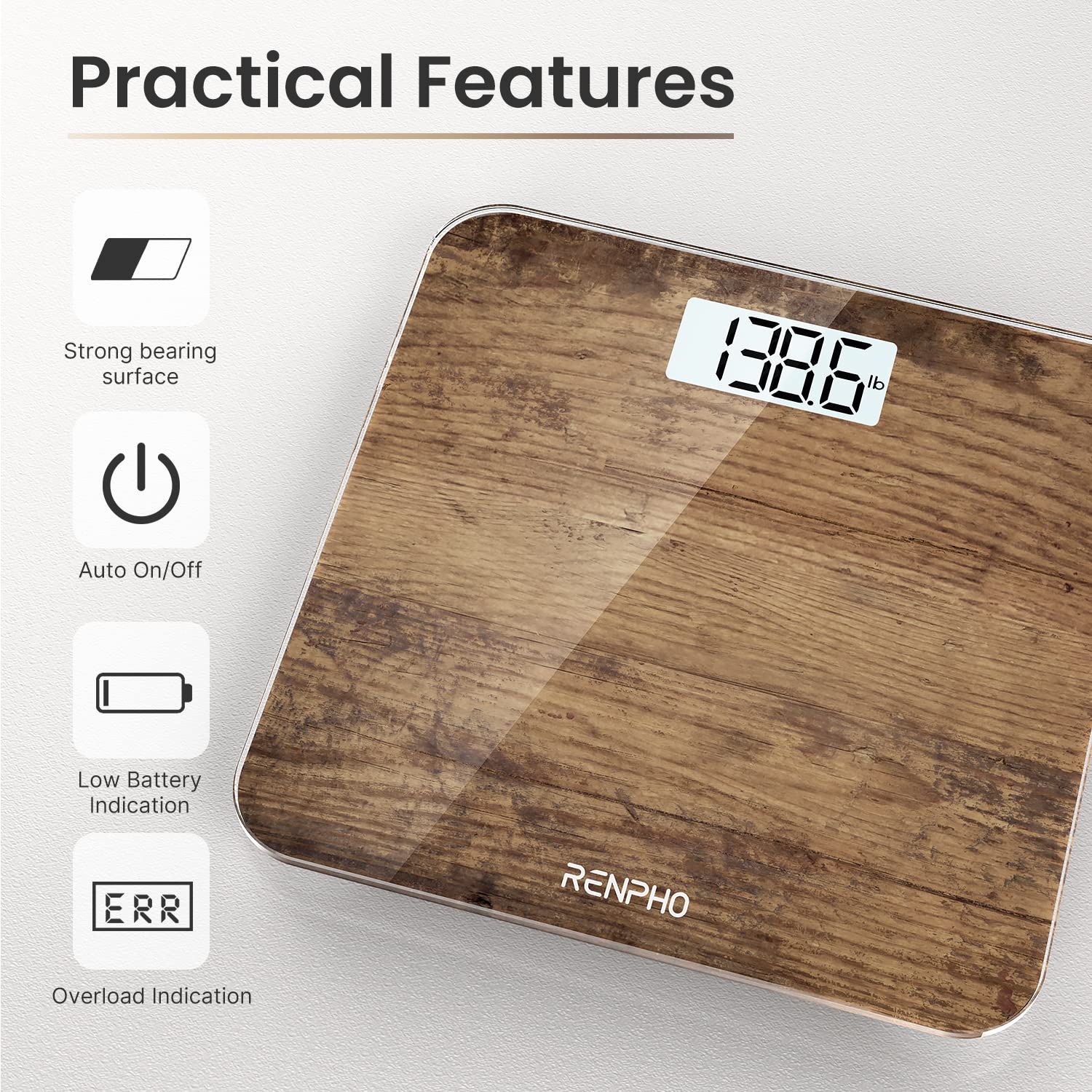 Foto 3 pulgar | Báscula con Pantalla Led Digital - Venta Internacional