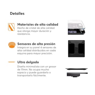 Foto 5 | Bascula Corporal Archy Escala De Grasa Inteligente Bluetooth