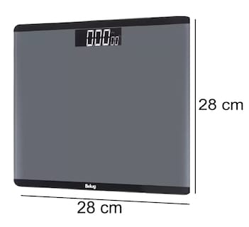 Foto 5 | Báscula De Baño Usb Bluetooth Inteligente Corporal Vía, Belug Color Gris