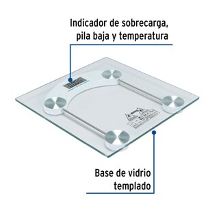 Foto 2 | Bascula Corporal Digital Belug Hasta 180kg Vidrio Templado Human Blanco