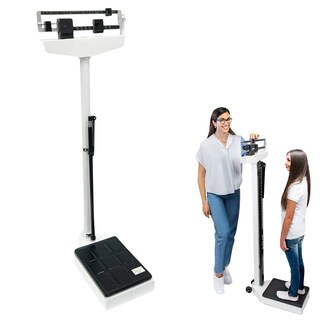 Foto 1 | Báscula Con Estadímetro | Mide Alturas De Hasta 1.90 M. | Soporta Hasta 200 Kg