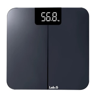 Foto 1 | Báscula Digital Peso Personas 180 Kg Pesa Corporal Baño Personal Lab.g Negra