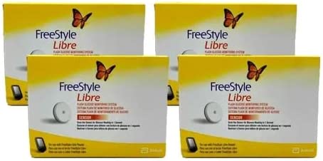 Foto 2 pulgar | Medidores De Glucosa Freestyle Libre Kit De 4 Sensores