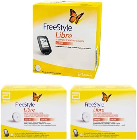 Foto 1 | Medidores De Glucosa Freestyle Libre Kit De 2 Sensores Y 1 Lector