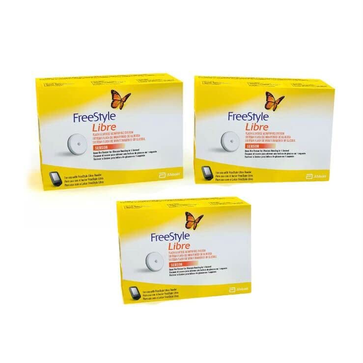 Medidores De Glucosa Freestyle Libre Kit De 3 Sensores