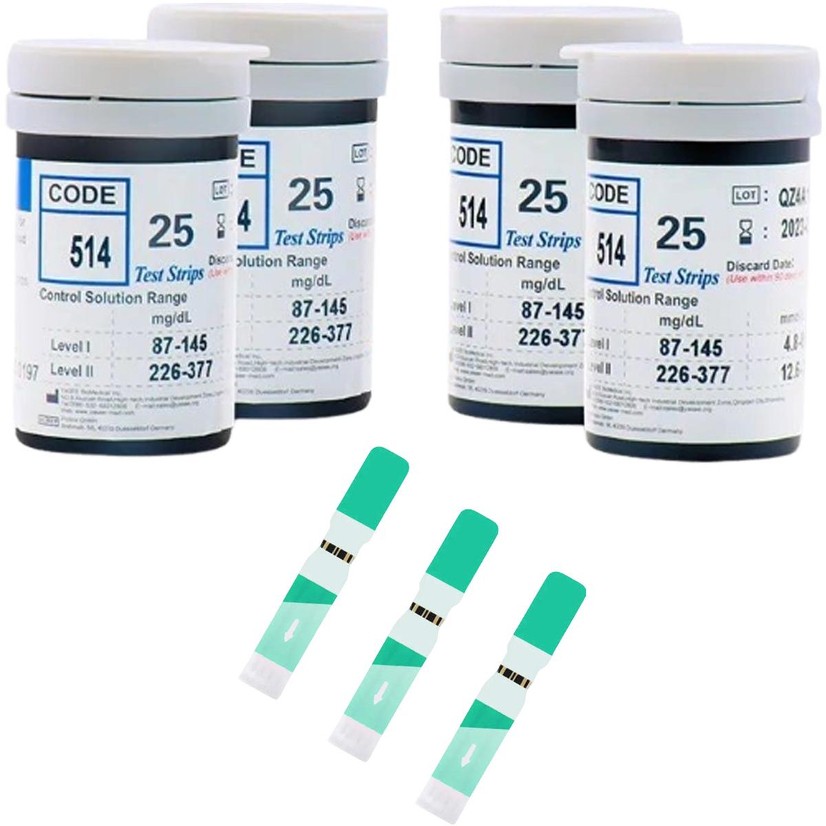 Tiras Fullmedix Mxgxp-002 100 Piezas