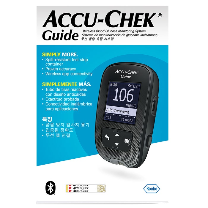 Foto 2 | Glucómetro Accu-Chek con Bluetooth