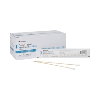 Foto 1 | Aplicador Con Punta De Algodón Swabstick Mckesson Sterile 1000 Unidades - Venta Internacional.