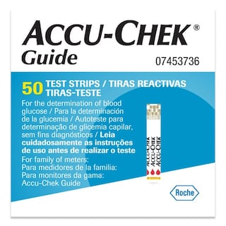 Foto 3 | Kit Glucómetro Accu-chek Guide + 50 Tiras Reactivas Guide