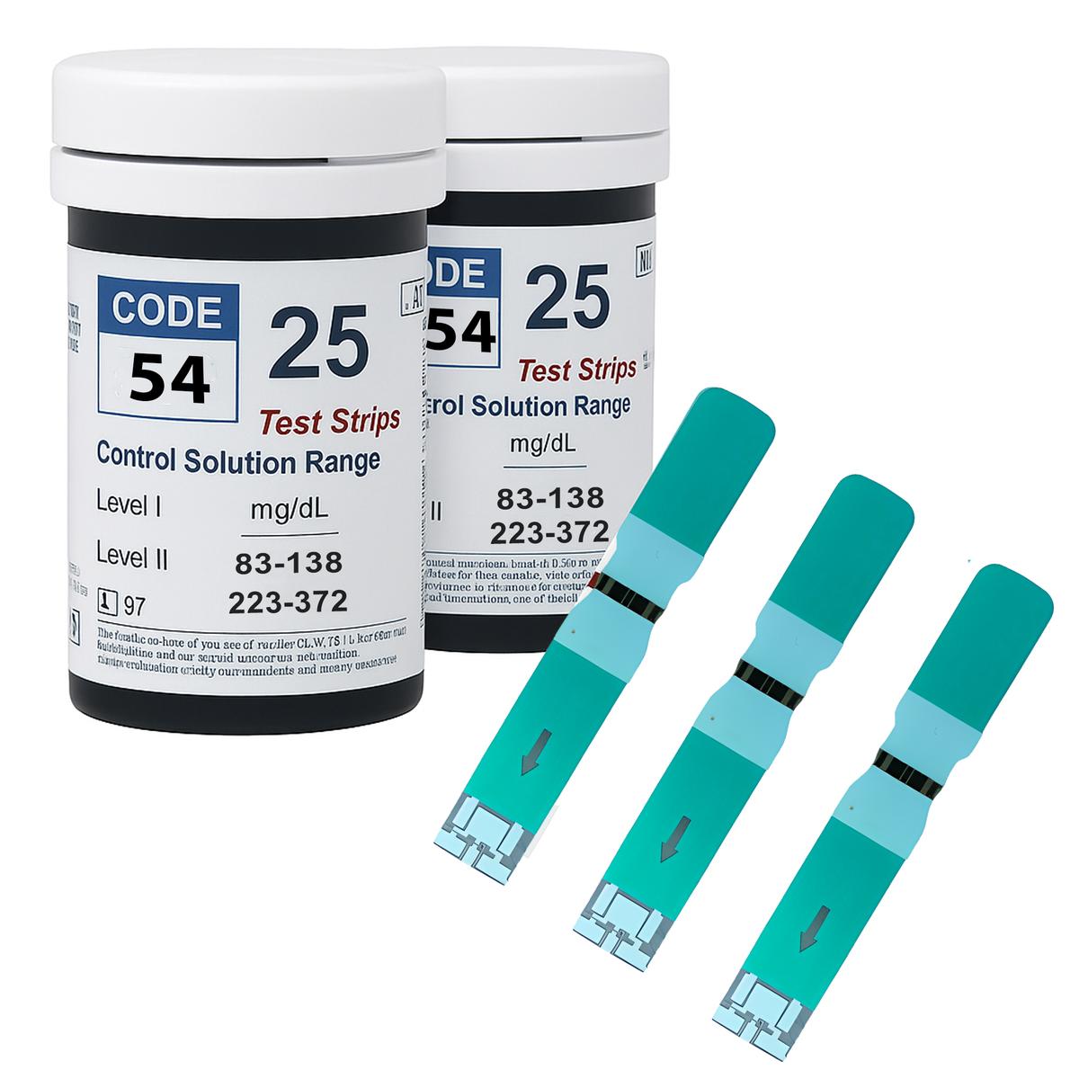 Tiras Glucosa Mxyas-001 50 Piezas Fullmedix Multicolor