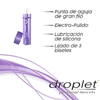 Foto 3 | Droplet - Lancetas Universales Para Punción Capilar 30g