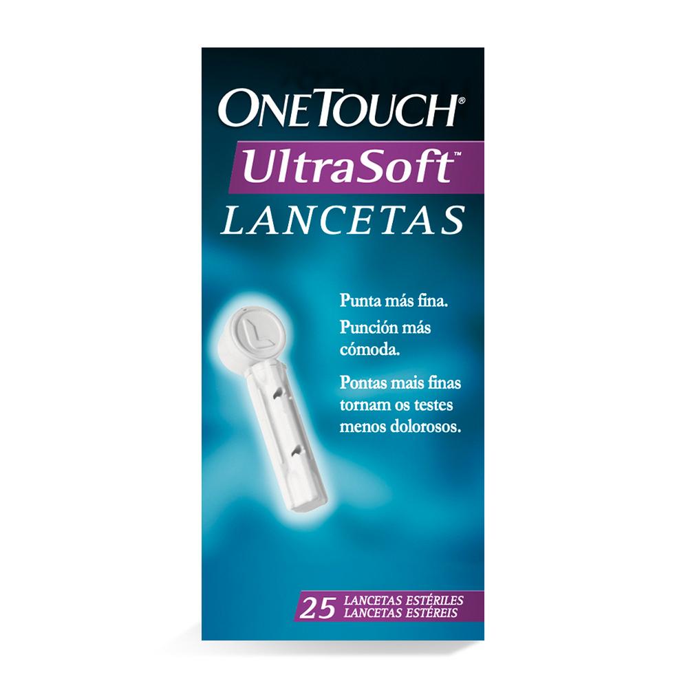 Foto 1 | Lancetas One Touch Ultra Soft 25 Piezas