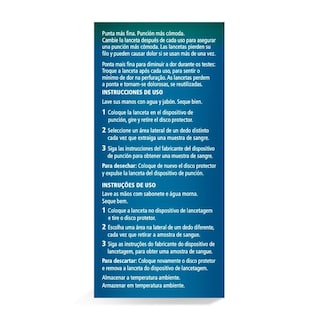 Foto 3 | Lancetas One Touch Ultra Soft 25 Piezas