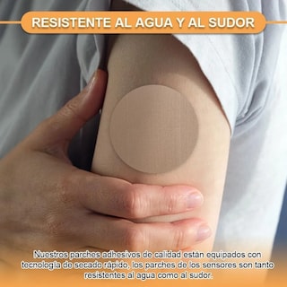 Foto 4 | 25pz Parches Adhesivos Sensor Glucosa Freestyle Impermeables