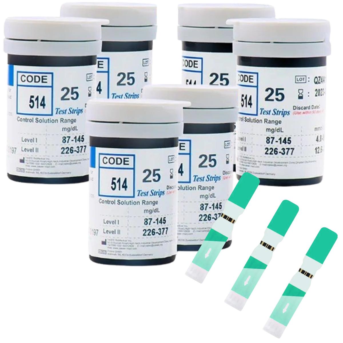 Tiras Reactivas FullMedix Mxgxp-003 150 Piezas