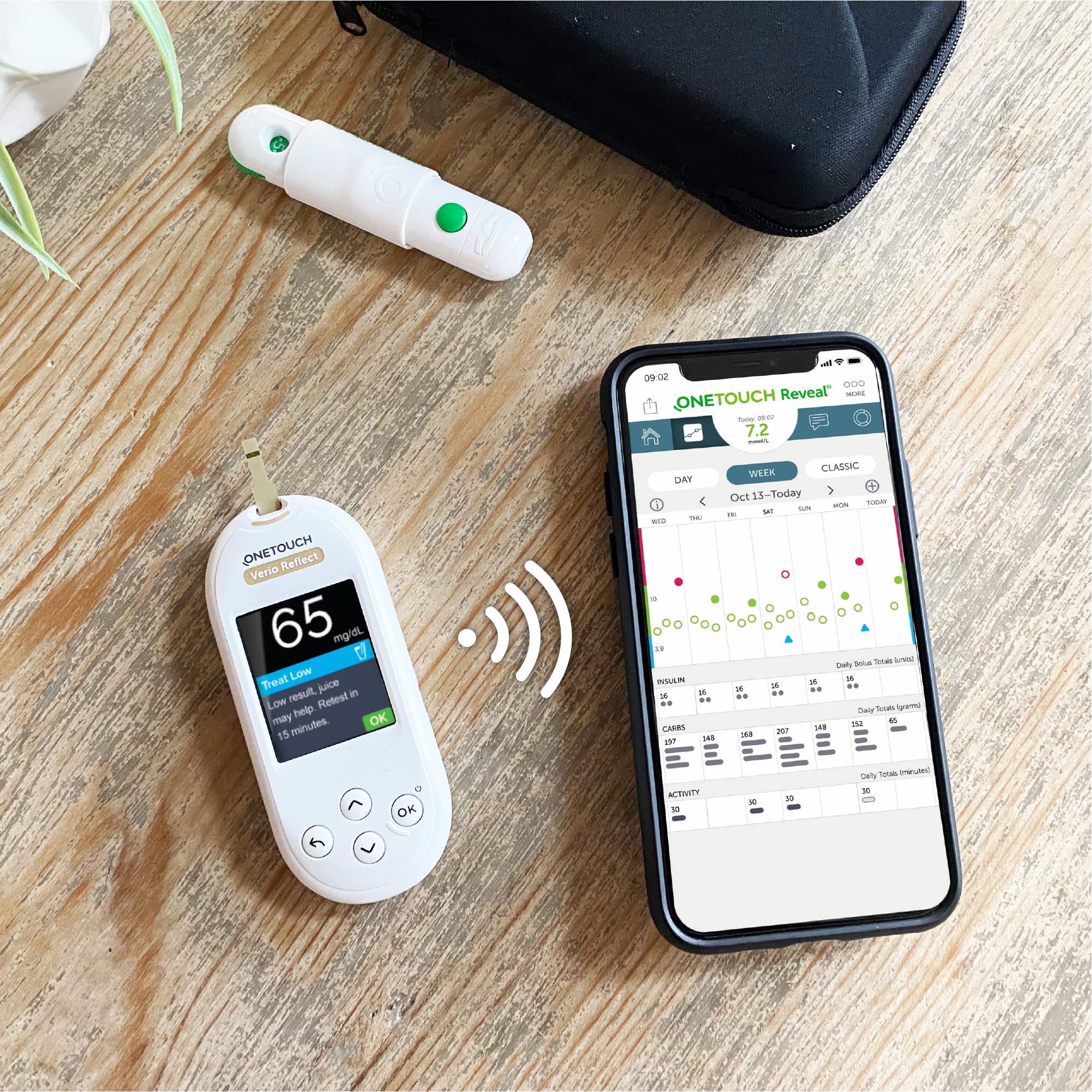 Foto 7 | Tiras Reactivas Onetouch Verio Para Diabetes, Paquete Económico De 180 Unidades - Venta Internacional.