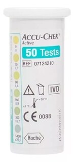 Foto 5 | Tiras Reactivas Accu Chek Active 50 Piezas
