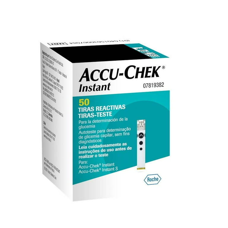 Foto 3 pulgar | Tiras Reactivas Accu Chek Instant 50 Piezas