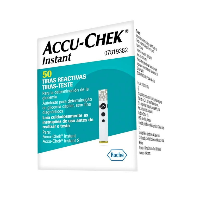 Foto 3 | Tiras Reactivas Accu Chek Instant 50 Piezas