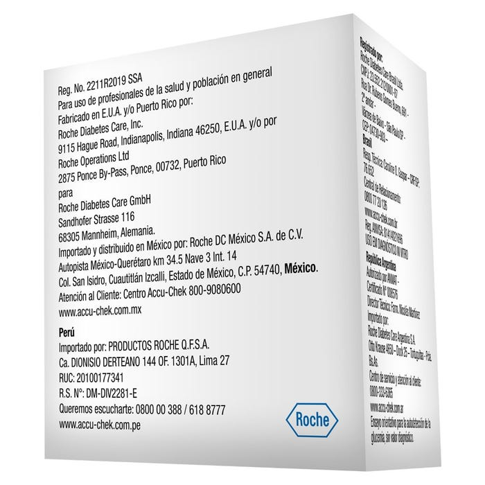 Foto 5 pulgar | Tiras Accu-check Guide - Caja Con 50 Piezas