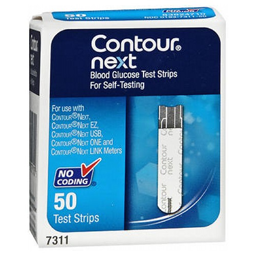 Foto 2 pulgar | Tiras Reactivas De Glucosa En Sangre Bayer Contour Next 50 Tiras - Venta Internacional.