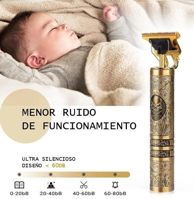 Foto 4 pulgar | Rasuradora de Cabello Trimmer Lagom YYT-010 Recargable USB Alta Potencia 7000 RPM