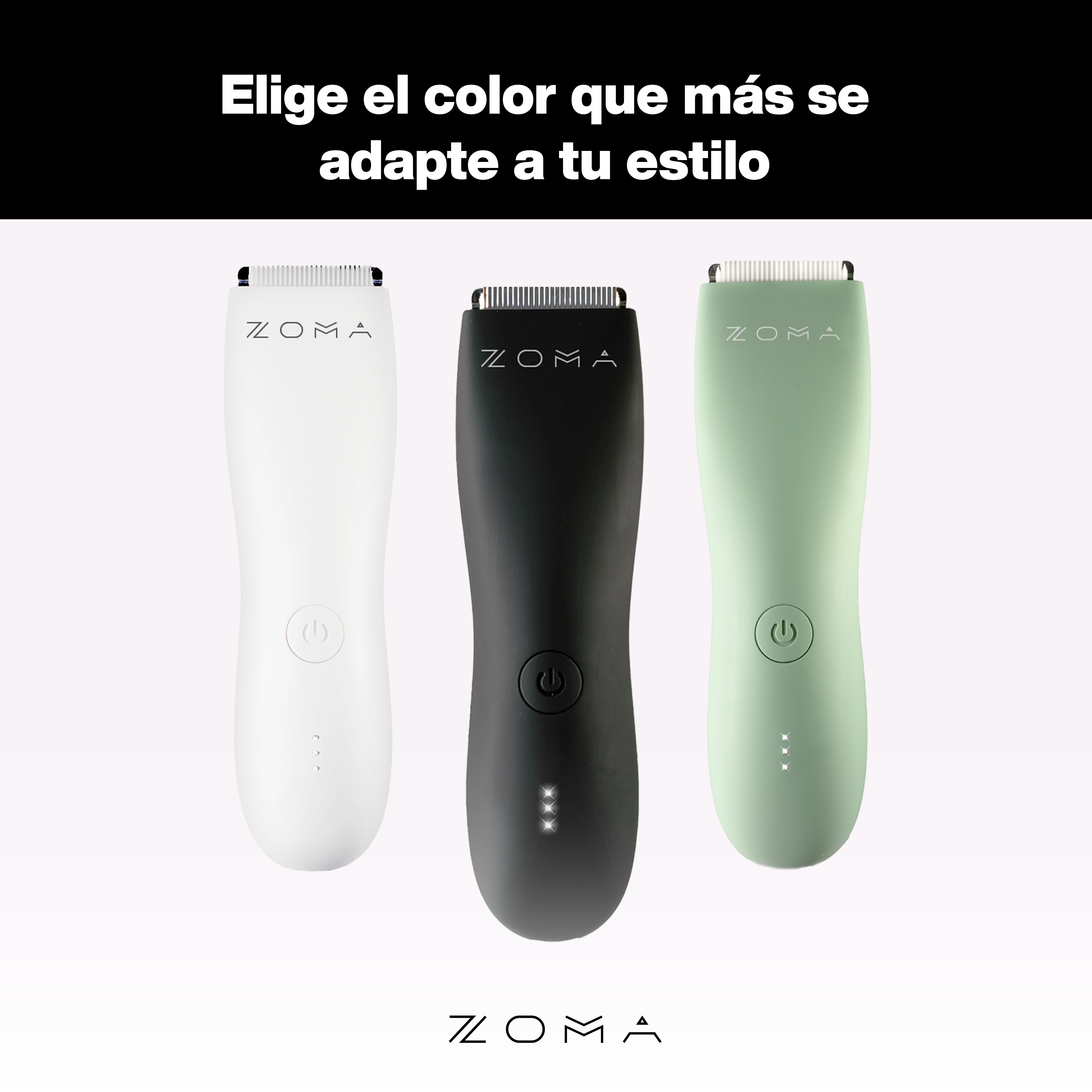 Foto 8 pulgar | Maquina de Afeitar y Cortar Cabello y Cuerpo Zoma 7800-GR Verde