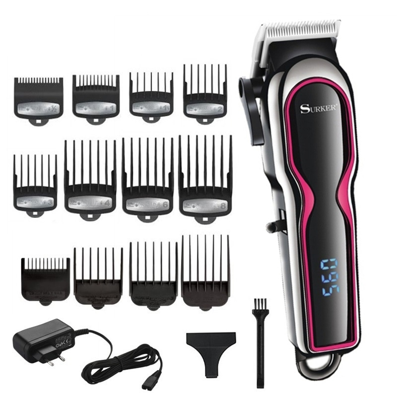 Foto 4 pulgar | Venta Internacional-cortadora De Pelo Surker Barber Clipper 6001 100-240 V