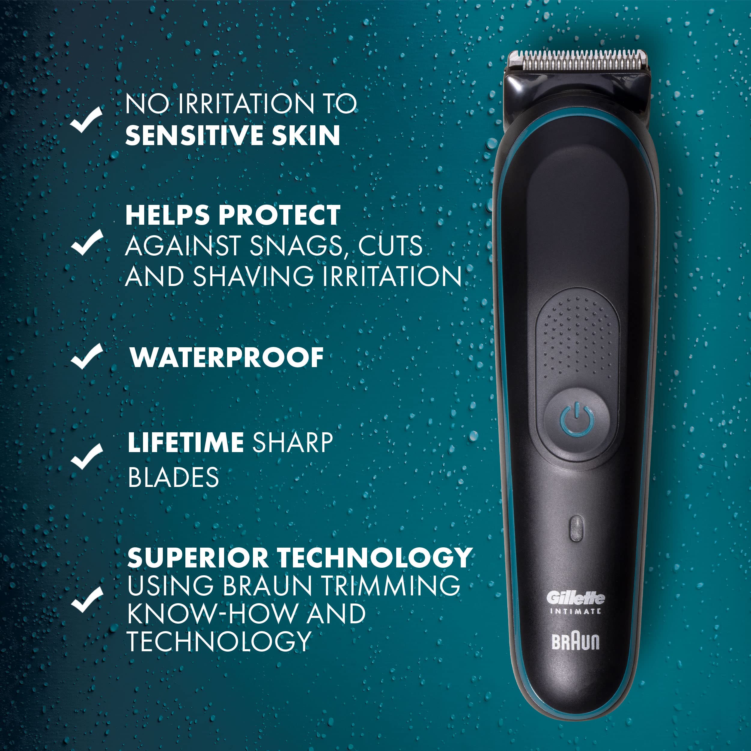 Foto 3 pulgar | Cortadora Gillette Impermeable Intimate Manscape para Hombre - Venta Internacional
