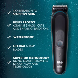 Foto 2 | Cortadora Gillette Impermeable Intimate Manscape para Hombre - Venta Internacional