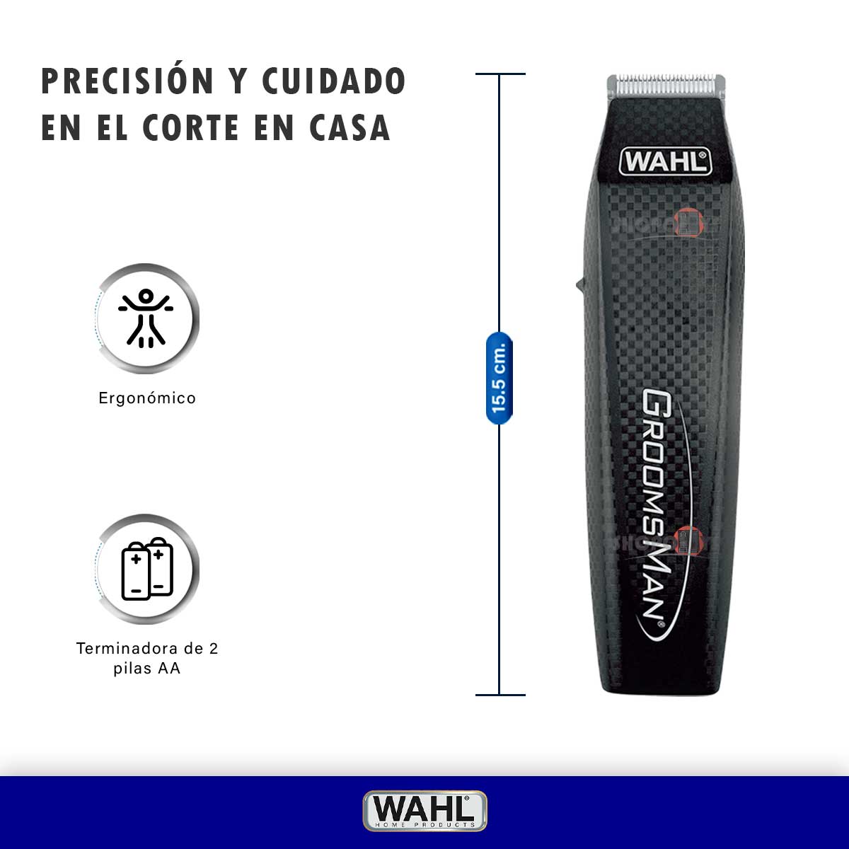 Foto 6 pulgar | Combo Barbero Wahl Recortadora y Cortadora + Rasuradora Groomsman