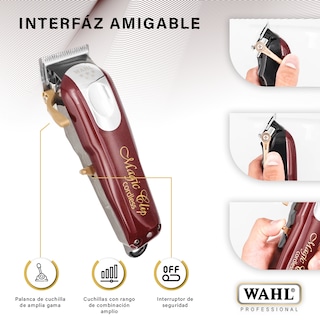 Foto 8 | Combo Cortadora Magic Clip Y Recortadora Detailer + Aceite Wahl Profesional