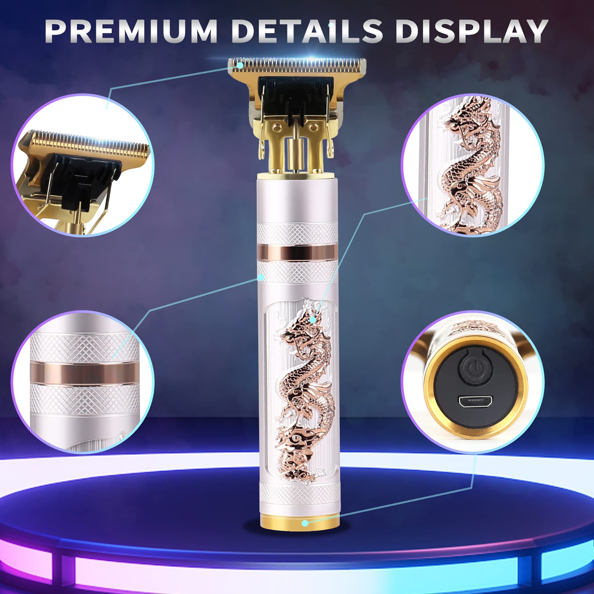 Foto 3 pulgar | Cortadora De Barba Kemei Pro Li Grooming De Hair Clippers Para Hombre - Venta Internacional.