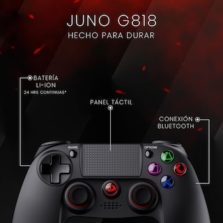 Foto 2 | Control Gamer Redragon Juno G818 Wireless Bluetooth