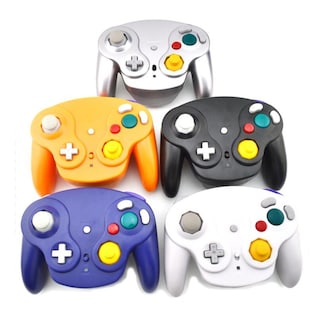Foto 1 | Control Nintendo Gamecube Inhalambrico Color Plata