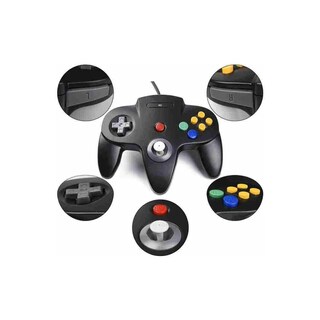 Foto 3 | Control Compatible con Nintendo 64 Eo Safe Imports Esi-19635 Negro