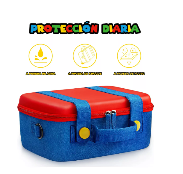 Foto 4 pulgar | Funlab Funda Para Nintendo Switch Kit De Accesorios Estuche