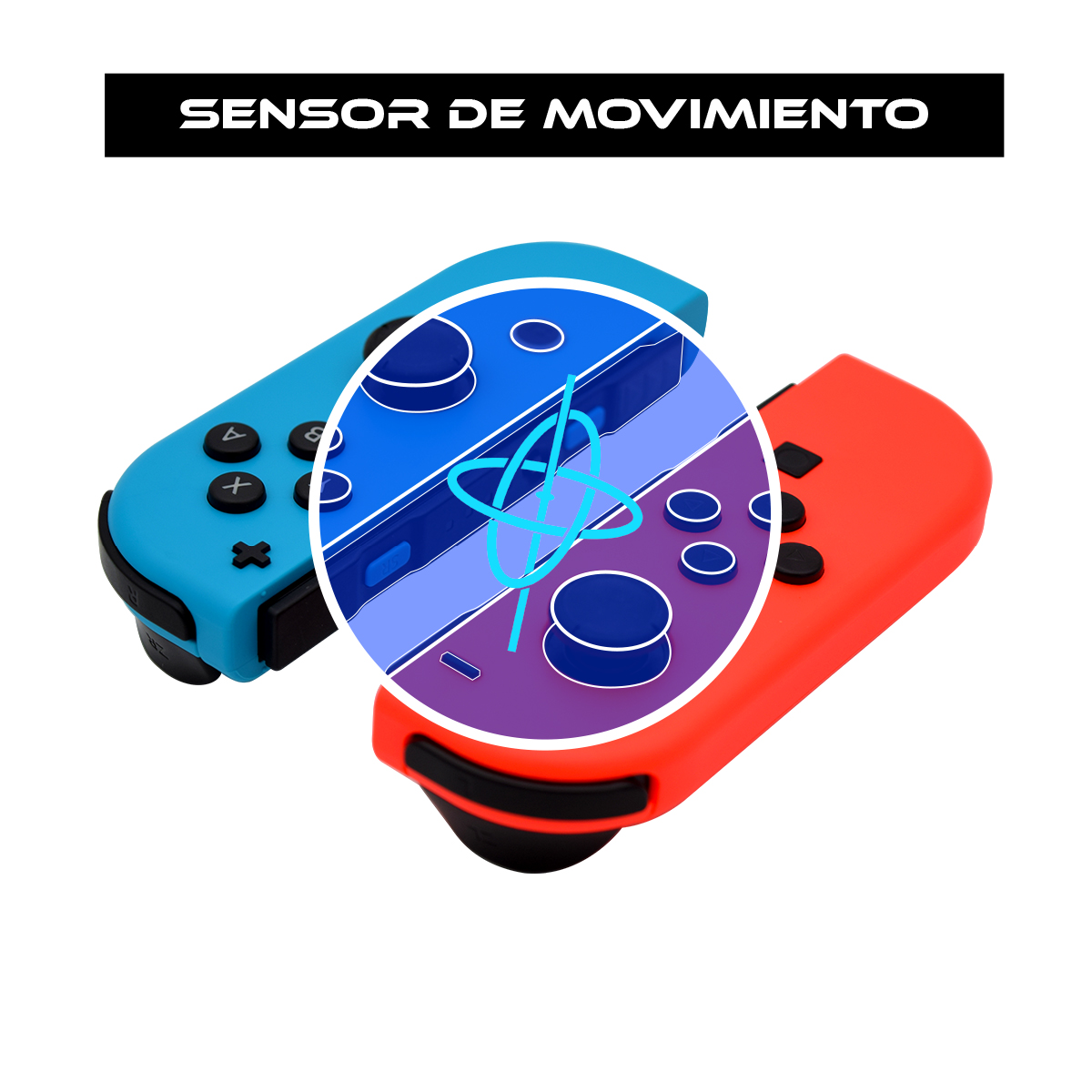 Foto 3 pulgar | Controles Joy-con Compatibles Con Nintendo Switch Virtual Zone