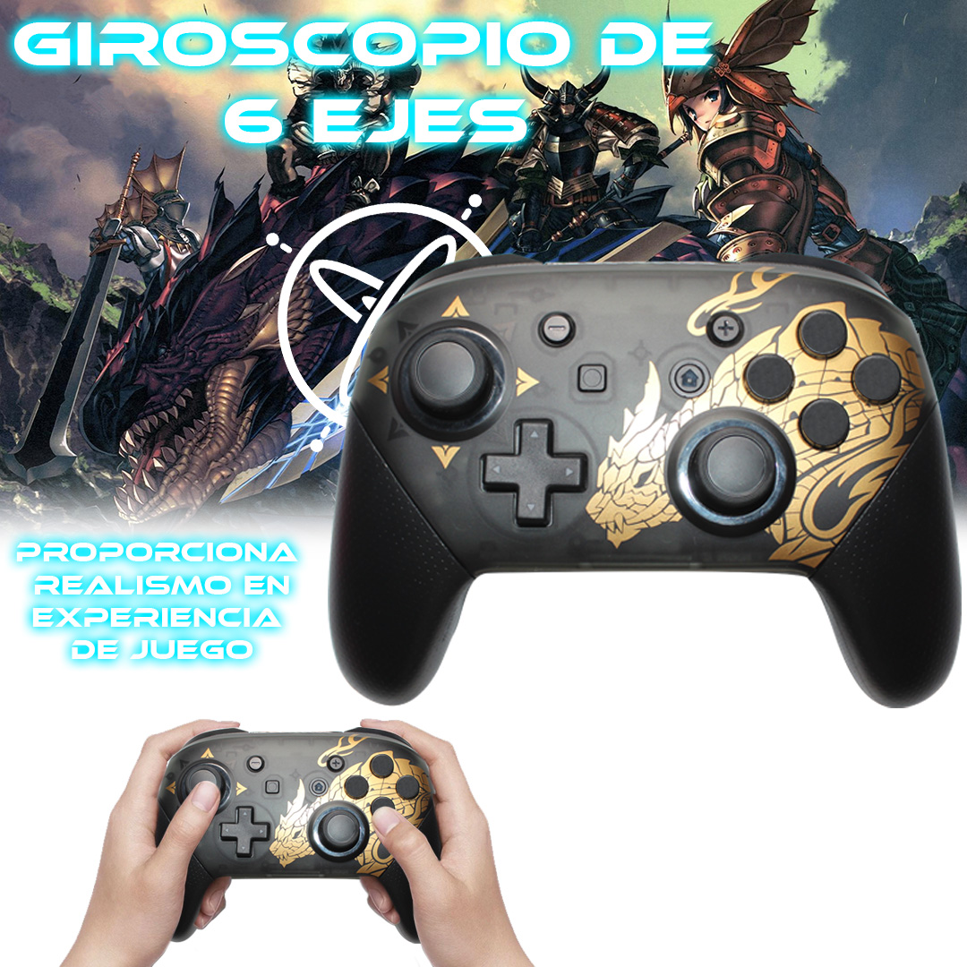 Foto 5 pulgar | Control Inalámbrico Recargable Store Cline Dorado Compatible Nintendo Switch y PC