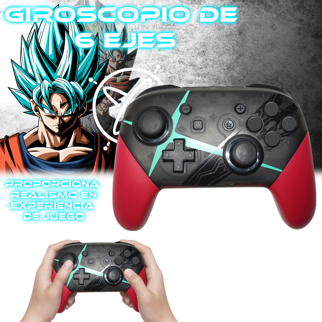 Foto 5 pulgar | Control Inalámbrico Recargable Store Cline Rojo Compatible con Nintendo Switch y PC