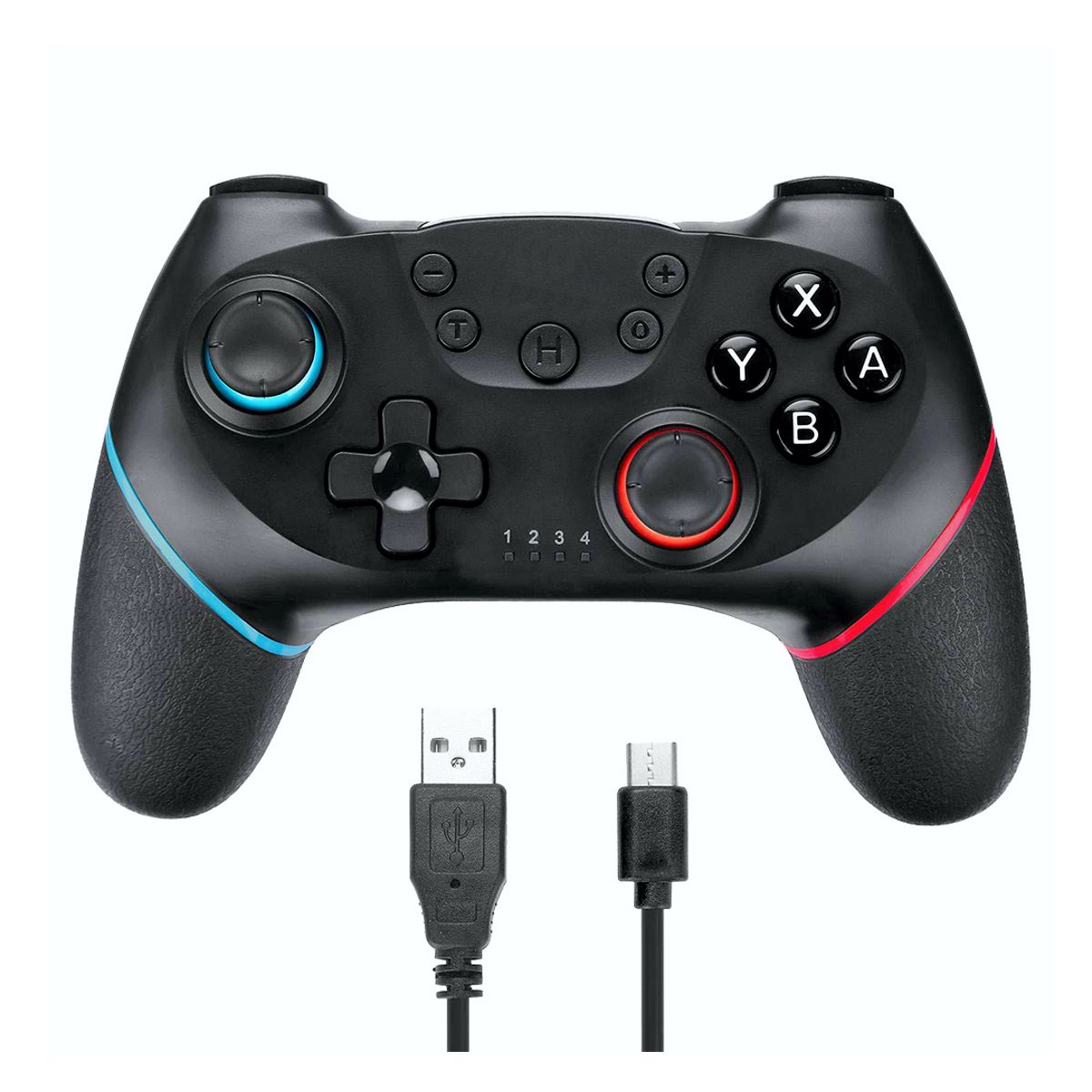 Foto 3 pulgar | Control Bluetooth Compatible Con Nintendo Switch con Vibración Elegate Negro