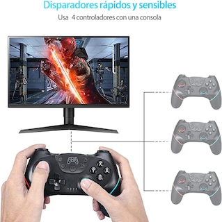 Foto 5 | Control Inalámbrico Pro para Nintendo Switch Fotgear Joystick Remoto Bluetooth
