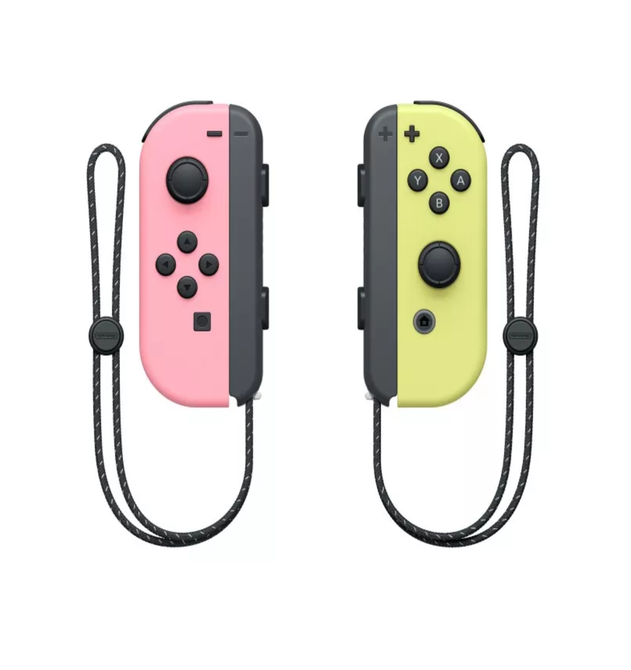 Foto 2 pulgar | Controles Joy-Con Pastel L Rosa R Amarillo para Nintendo Switch